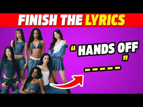 FINISH THE LYRICS 🎵 Famous Tiktok songs of 2025 Edition🔥 Music Quiz