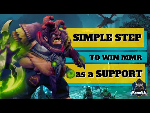 SIMPLE STEP TO WIN MMR in DOTA 2 as a SUPPORT