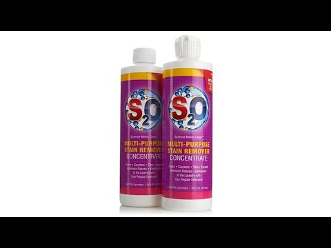 S2O Multipurpose Stain Remover Concentrate Duo