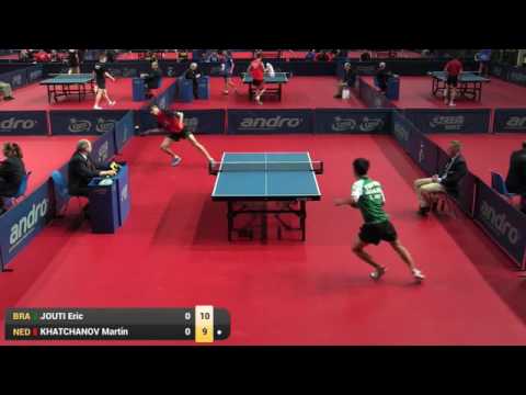 ITTF World Tour Polish Open 2016  JOUTI Eric vs KHATCHANOV Martin