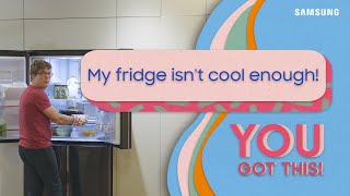 My Samsung refrigerator is not cool enough | Samsung US