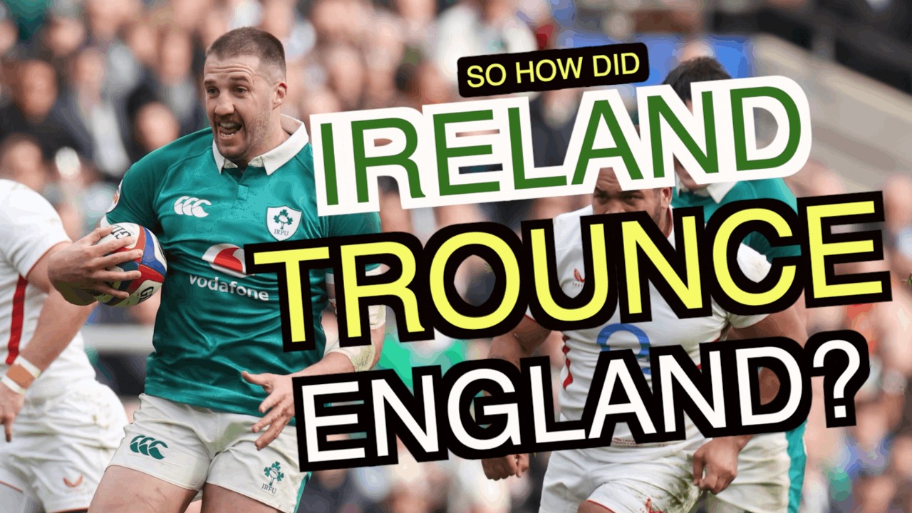 Irish Offensive Brilliance Exposes English Defensive Confusion for O'Brien Try