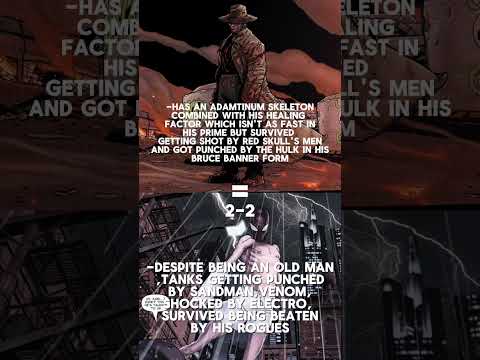 Old Man Logan vs Spider Man(Spider Man Reign)