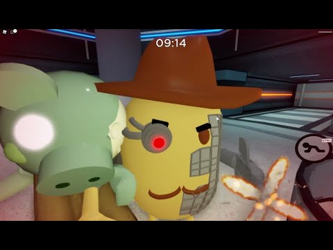 PIGGY ZOMPIGGY + Mr. P DOUBLE JUMPSCARE ROBLOX