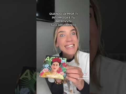 QUANDO LA PROF TI INTERROGA E TU IMPROVVISI SULL'ARGOMENTO