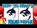 How To Draw A Killer Whale Orca