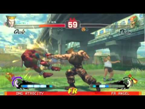 DMG Atrocity (Guile) vs FR Angel (Dhalsim) Ranbat 2.3 2/8/11
