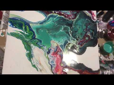 Abstract Jewel Tones