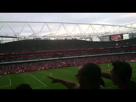 Emirates 1/9/2013 Arsenal v Spurs