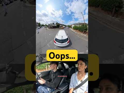 DO NOT CUT CORNERS! #driving #car #steering #learn #london #road #teacher #fyp #howto #drive