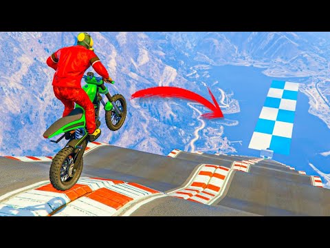 MEGA RAMPA 99,9999999999999999999999% IMPOSIBLE !!!! GTA V ONLINE - GTA 5 ONLINE