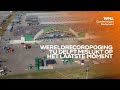 Pijnlijk: brug van 8000 bierkratten stort 5 minuten voor recordpoging in