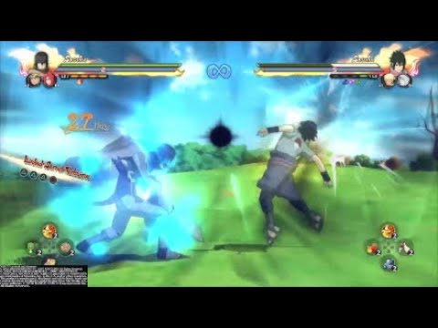 Sasuke (The Last) 99% Combo (UNBLOCKABLE) - Naruto Storm 4