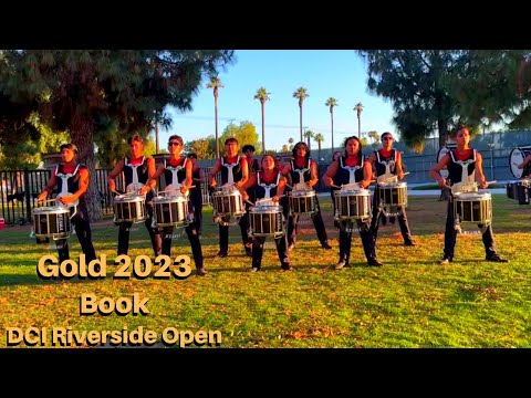 Gold 2023 Drumline - Book - DCI Riverside Open (07/14)