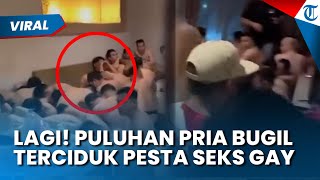 Puluhan Pria Kekar Terciduk Pesta Seks Gay di Bogor, Asyik Bugil & Hubungan Intim saat Digerebek