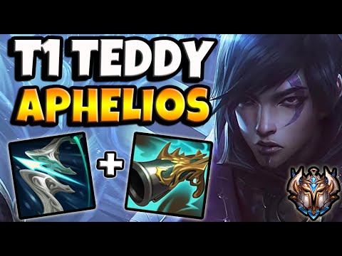 T1 Teddy APHELIOS ADC vs JHIN - Korea Challenger Patch 11.14 ✅