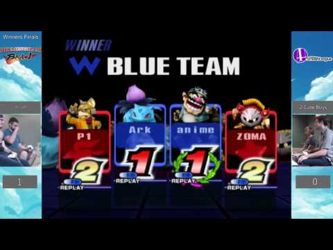 Birmingham Brawl 17 PM Doubles WF - Yeah (Blue) vs. 2 Cute Boys (Red)