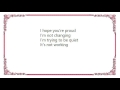 Kevin Devine - Working in Quiet Lyrics
