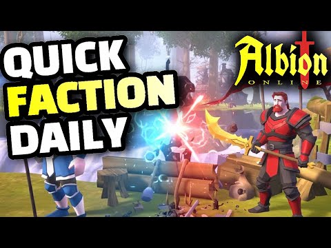 The FASTEST Guaranteed Way To Do Your Faction Daily - Albion Online
