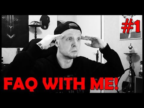 FAQ WITH ME! #1 - ICH BIN KNAPP VOR'M TOD! | ShishaSchmitty