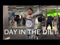 Day In The Diet: University Student Teen Bodybuilder EP1 Chest n Traps