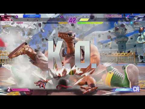 Street Fighter 6 Rage Quit - Zangief (CycloneWolf) vs. Ryu (JXP2000)