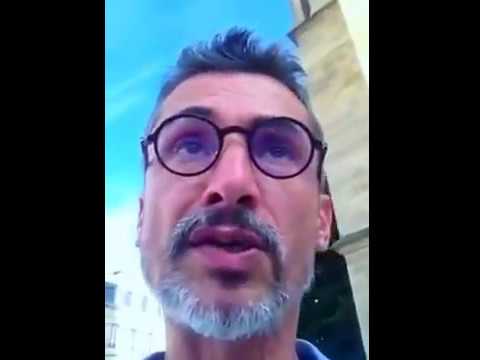 Déboulé : Le cercle de silence, à Bordeaux.