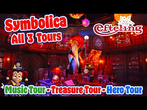 Symbolica Music, Treasure and Hero Tours at Efteling Theme Park (May 2025) [4K]