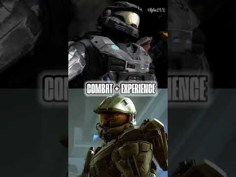 Noble 6 Vs. Master chief | #halo #shorts