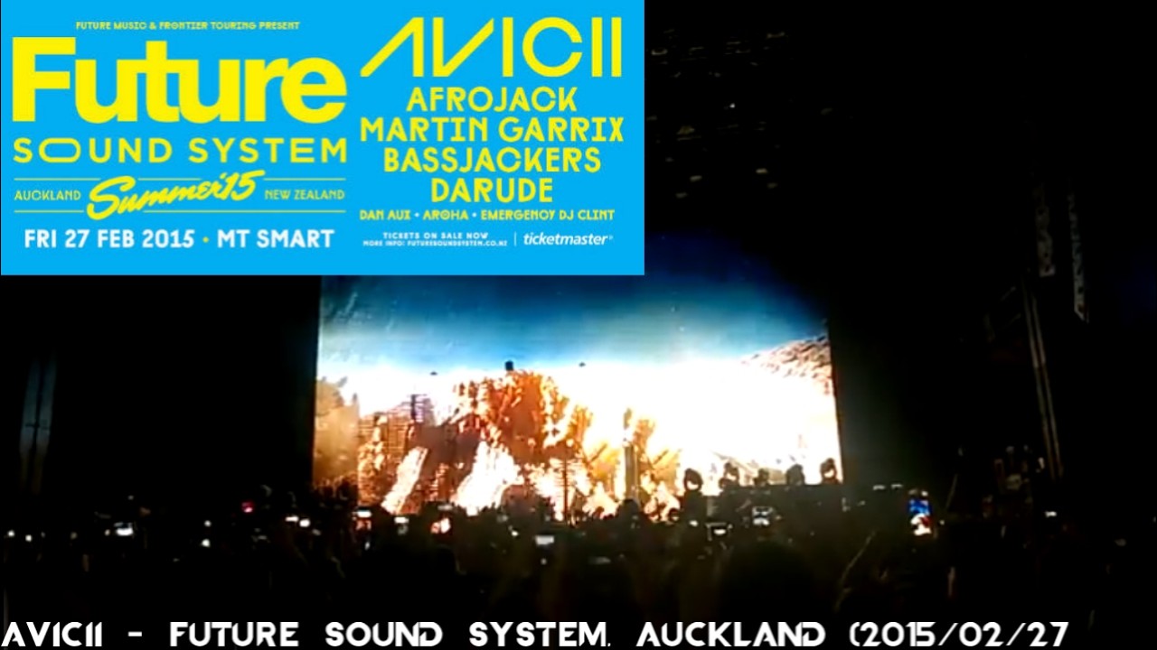 Avicii @ CLOSING, Future Sound System, Mt Smart Stadium, Auckland, New Zealand (2015/02/27)