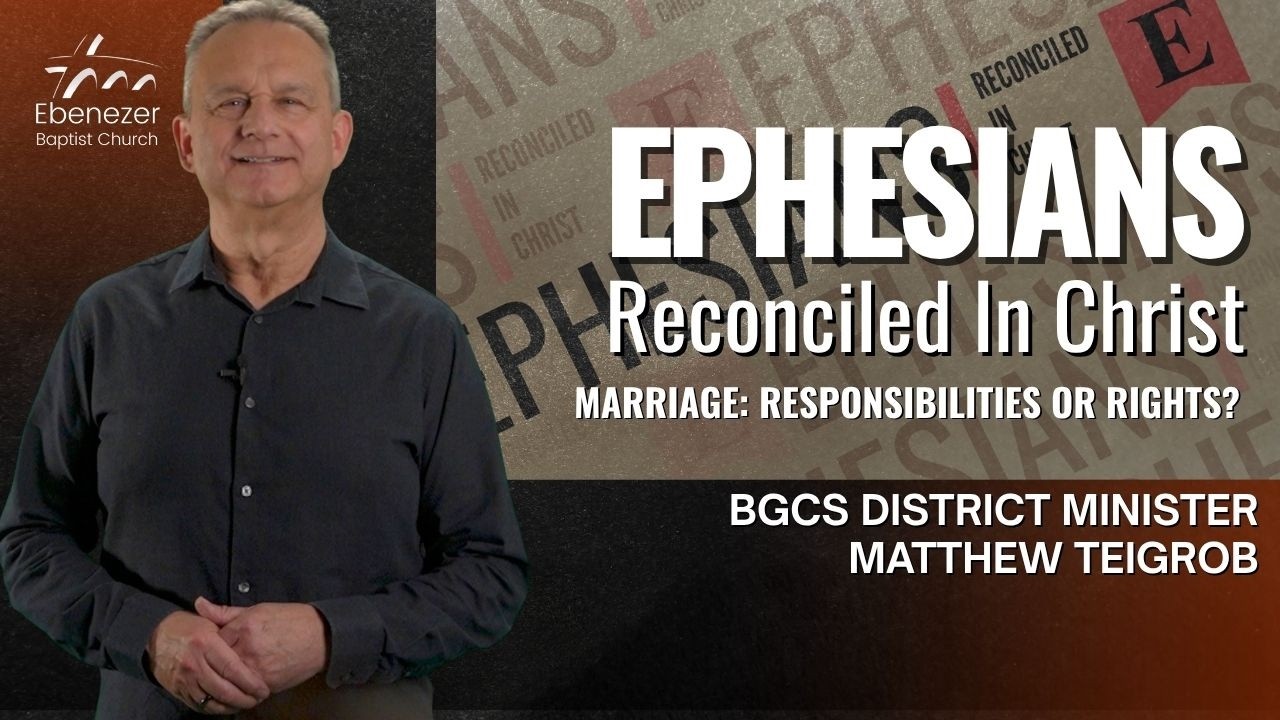 Marriage:  Responsibilities or Rights |  Matthew Tiegrob