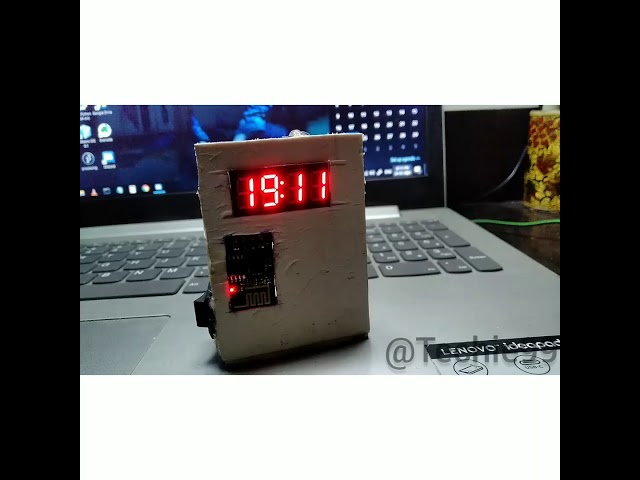 Vídeo relacionado con 0 56 Inch 4 Digit Digital Clock Display Module for Easy For Arduino Integration (Verde)