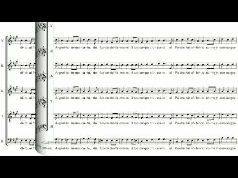 Parti staccate - Come Incenso - Alto