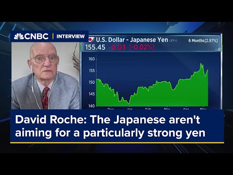 David Roche: The Japanese aren't aiming for a particularly strong yen