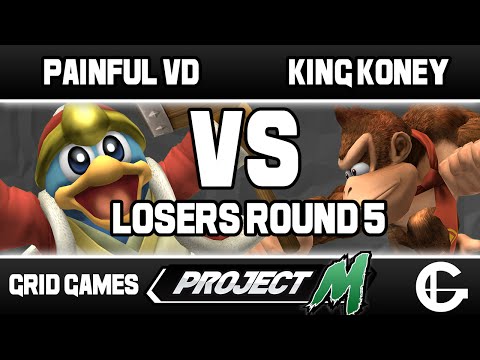 Painful VD (Dedede) VS King Koney (DK) | Grid Project M Weekly 53 | Losers Round 5