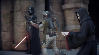 Star Wars Battlefront II | Emperor Palpatine Heroes Vs Villains Gameplay (Maz Castle)
