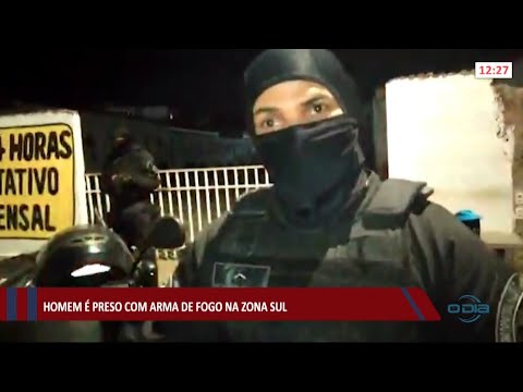 Homem é preso com arma de fogo na zona sul de Teresina 20 07 2021