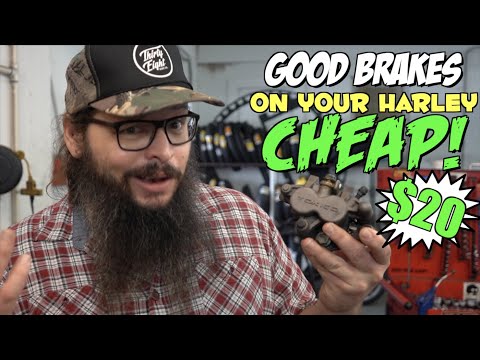 CHEAP Harley Brake Upgrade | FXR Dyna Sportster
