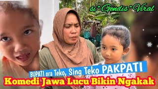 Download lagu KOMEDI JAWA LUCU BIKIN NGAKAK‼️BERSAMA GENDIS BOCAH KOCAK VIRAL mp3
