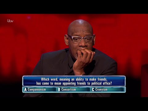 Terry Gets His Political Corruption Question Right | The Chase