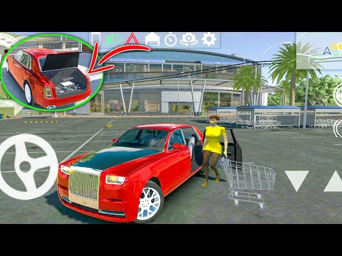 European Luxury Cars - Rolls Royce Phantom - Shopping Mall - Driving Luxury Sedan - Android Gameplay
