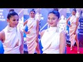 Jennifer Winget Looking Gorgeous In White Dress Arrive At Industry Leader Awards 2023