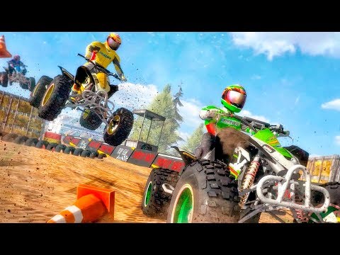 Offroad ATV Quad Bike Transporter Driving Games - Gameplay Android game - Quad bikes game