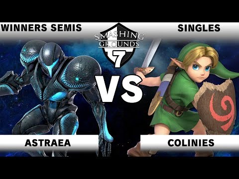 Smashing Grounds 7 -Astraea (Dark Samus) Vs. Colinies (Young Link) -Winner Semis- SSBU