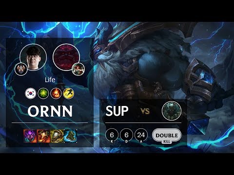Ornn Support vs Pyke - KR Challenger Patch 10.3