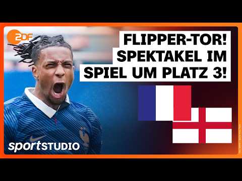 Video Thumbnail: Frankreich – England Highlights | Spiel um Platz 3, FIFA WM 2026 | sportstudio
