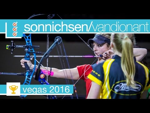 Sarah Sonnichsen v Sandrine Vandionant – Compound Women’s Gold Final | Las Vegas 2016