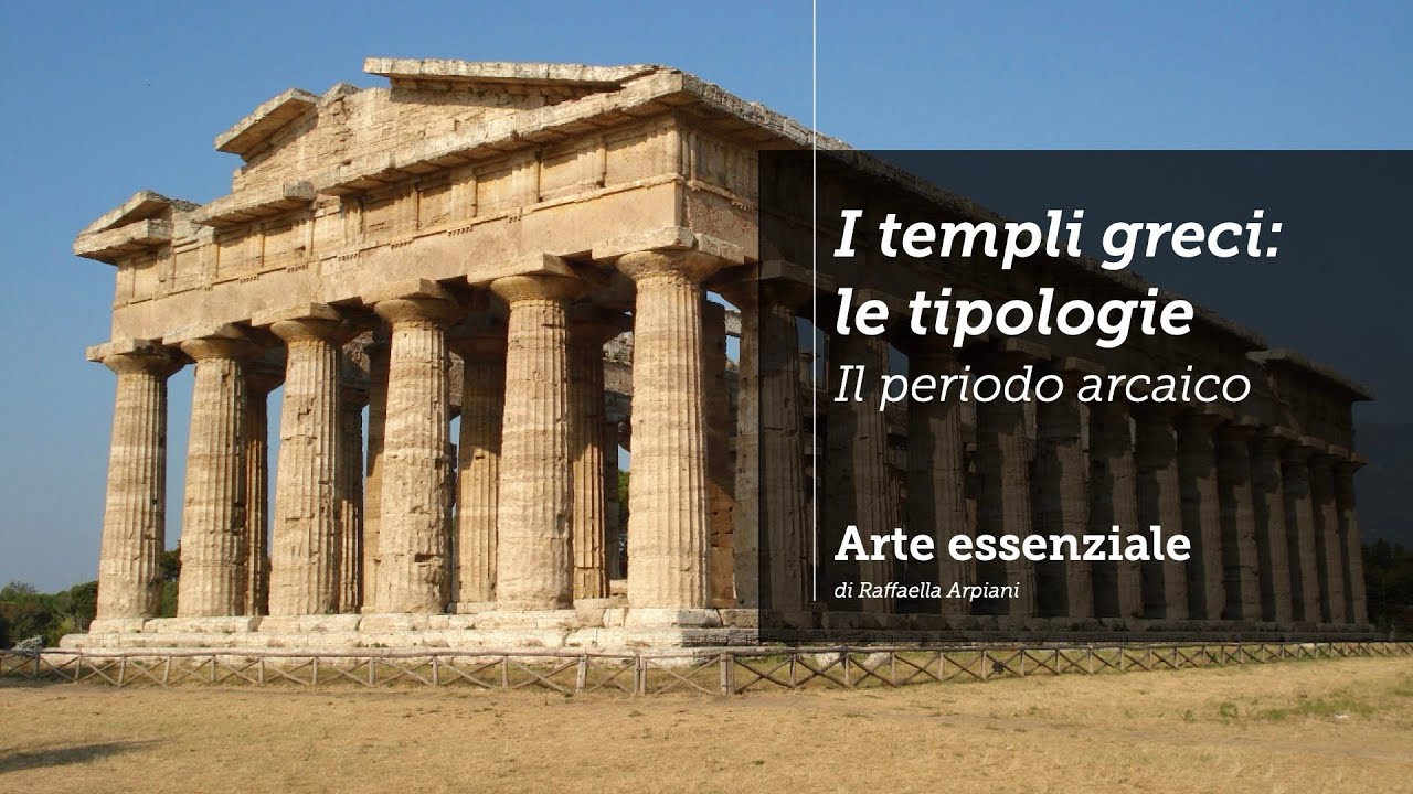 I templi greci - le tipologie