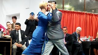 Video thumbnail for Romance de Barrio (Troilo) Paola Tacchetti y Sus bailarines. Milonga Gente Amiga 19abr25 (2/2)