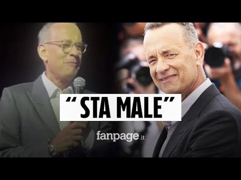 “Le mani tremano, sta male”: il video di Tom Hanks che fa preoccupare i fan